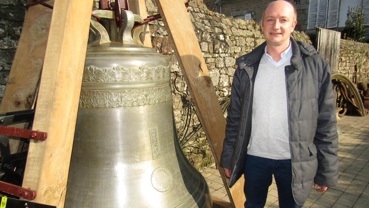 Paul Bergamo, dirigeant de la fonderie de cloches Cornille Havard. - Photo Ouest France